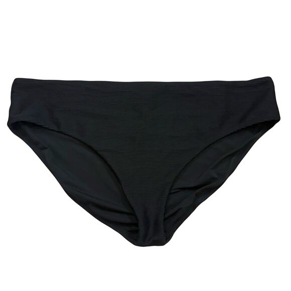 J. Crew High Waist Ribbed Bikini Bottom - Picture 2 of 7